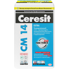 Клей для плитки Церезит / Ceresit CM 14 Extra, 25 кг