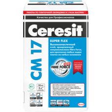 Ceresit CM 17 Super Flex клей для плитки и камня