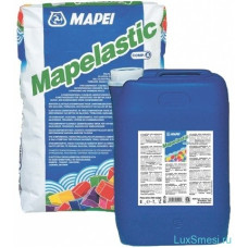Гидроизоляционный состав двухкомпонентный Mapei Mapelastic (компоненты А+Б), 32 кг