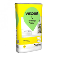 Weber Vetonit L (бывший LR Polymer) шпаклевка финишная (20кг)