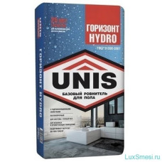 Ровнитель для пола Юнис Горизонт HYDRO, 25 кг